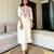 Aaysa Women Floral Embroidered Regular Thread Work Pure Cotton Kurta Set