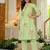 Aaysa Women Floral Embroidered Pure Cotton A-Line Kurta with Trouser