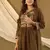 Olive Green Embroidered Cotton Co-Ord Set