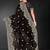 Black color zari embroidery work fendy silk designer saree with blouse