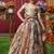 Multicolor Floral Printed Silk Lehenga Set