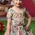 Multicolor Floral Printed Silk Lehenga Set