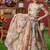 Multicolor Floral Printed Silk Lehenga Set
