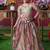 Multicolor Embroidered Silk Lehenga Set
