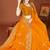 Designer mustard zari embroidery zarkan work silk saree