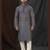 Straight art silk digital print multicolor solid collar neck with embroidery kurta payjama
