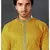 Straight cotton yellow solid collar neck with embroidery kurta payjama