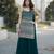 Rama georgette with sequence embroidered work top with plazzo and dupatta