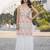 Heavy chinon with embroidery work top with plazzo and dupatta