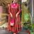 Aaysa Yoke Design Empire Chanderi Silk A-Line Kurta With Trousers & Dupatta