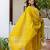 Aaysa Women Ethnic Motifs Embroidered Cotton Anarkali Kurta with Trousers & Dupatta