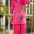Printed Pure Silk Tunic With Trouser Co-Ords