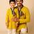 Navratri father & son duo kurtas set.
