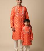 Father & son garba kurta set
