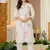  Women Floral Printed  Cotton Kurta with Trouser