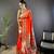 Red silk Blend zari weaving butti kanchipuram saree