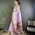 Pale lavender silk Blend zari weaving butti kanchipuram saree