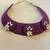 Pink handloom fabric jewelery