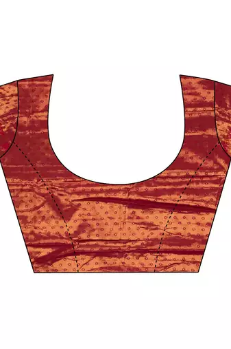 Multicolor silk leheriya meenakari zari weaves dharmavaram saree