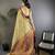 Grey silk leheriya meenakari zari weaves dharmavaram saree