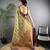 Olive silk leheriya meenakari zari weaves dharmavaram saree