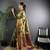 Beige silk leheriya meenakari zari weaves dharmavaram saree