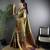 Copper silk leheriya meenakari zari weaves dharmavaram saree