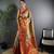 Beige silk leheriya meenakari zari weaves dharmavaram saree