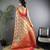 Brown silk leheriya meenakari zari weaves dharmavaram saree