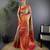 Pink silk leheriya meenakari zari weaves dharmavaram saree