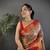 Pink silk leheriya meenakari zari weaves dharmavaram saree