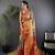 Beige silk leheriya meenakari zari weaves dharmavaram saree