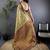 Green silk leheriya meenakari zari weaves dharmavaram saree