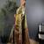 Green silk leheriya meenakari zari weaves dharmavaram saree