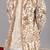 Ivory georgette embroidered jodhpuri set for mens