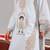 Sky blue georgette embroidered kurta set for mens
