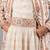 Ivory georgette embroidered sherwani set for mens