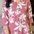 Aaysa Floral Printed V-Neck Pure Cotton Kurta with Trousers