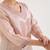 Pink embroidered tissue kurta set