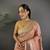 Coral pink heavy tissue mina butti zari weaving paithani saree