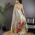 Grey heavy tissue mina butti zari weaving paithani saree
