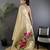 Beige heavy tissue mina butti zari weaving paithani saree