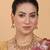 Gold plated rajwadi bela necklace set