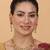 Gold plated diamond rajwadi necklace set