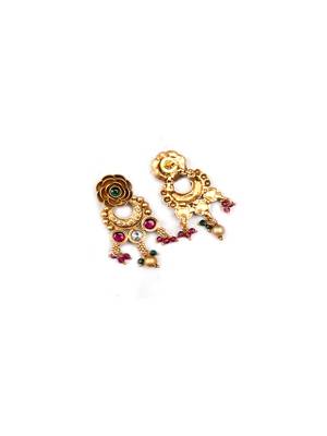Unique rajwadi pushp necklace set 5