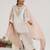 White embroidered chanderi kurta set with dupatta