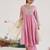 Lilac embroidered jacquard kurta set with dupatta