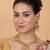 Elegant kempu rajwadi drop style necklace set