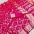 Pink soft Art silk saree with zari weaving meenakari design