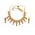 Luxurious gold plated rajwadi necklace set